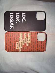 Phone Cases with Text Design(pack of 2)