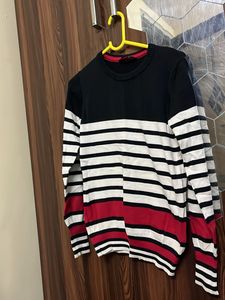 Striped Crew Neck Sweater