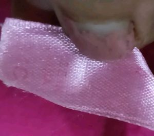 Pink Padded Bra with Lace