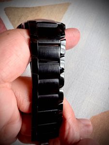 Emporio Armani Black Chronograph Watch