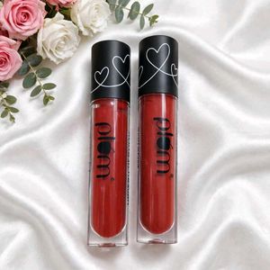 Plum Matte Lipstick Duo 138 silly chilly