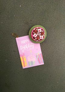 Miniature Clay Cake Magnet