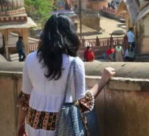 Boho Patchwork short Kurta with Tassel