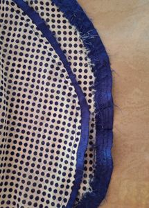 Beautiful Blue &amp; White Printed Umbrella Cut Kurta