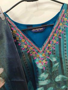 Floral Print Kurta Set
