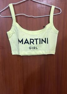 Martini Girl Crop Top
