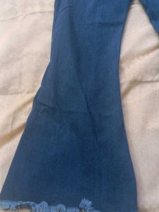 Flared Denim Jeans