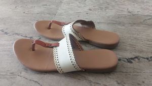 Women's Brown &amp; Cream Sandals