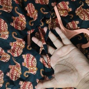 Elegant Elephant Print Kurta