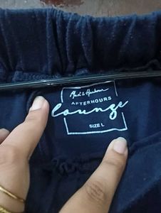 Navy Blue Pajama Top