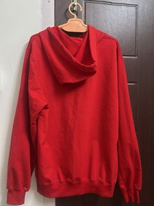 Red Zip-Up Hoodie