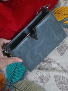 Stylish Grey Crossbody Bag