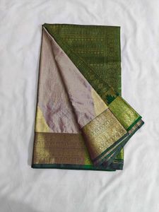 Elegant Green Kanchipuram Silk Saree
