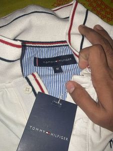 Tommy Hilfiger White Polo Shirt