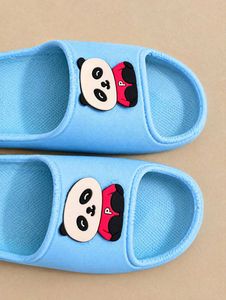 Cute Panda Slides - Blue