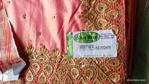 Dewali Designer Saree With Full Stone Work