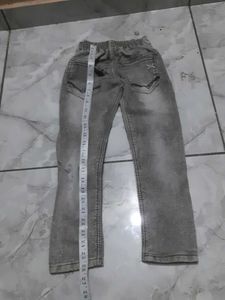 Cool Grey Wash Jeans