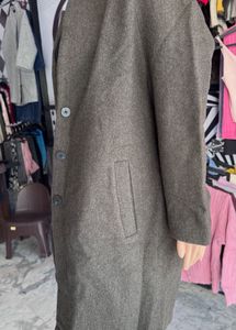 Elegant Dark Brown Coat