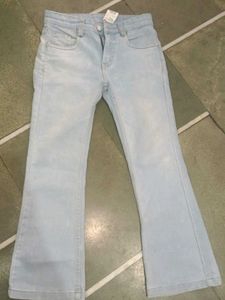 Light Wash Wide Leg Jeans