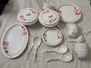 🆕Floral Dinnerware Set - Elegant &amp; Complete
