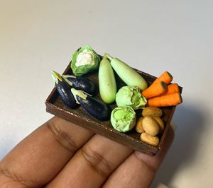 Miniature Vegetable Basket