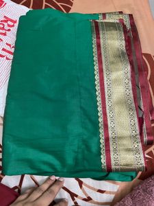 saree green colour