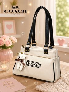 🧸 COACH Teddy Keychain Handbag 👜💖
