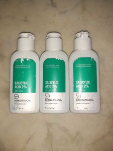 Dermotouch Salicylic Acid 2% Face Wash (3 Pack)