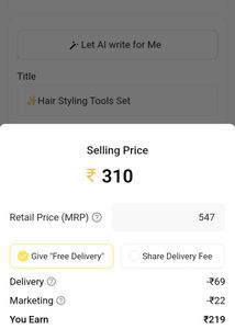 🦋 Hair Styling Tools Set