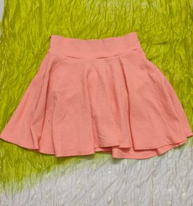 Cute Summer🏝️Aesthetic Mini Peach Skirt 🌷