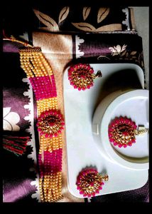 Jewellery Set.1 time wear kiya.