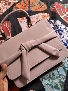 COMBO OFFER Black N White Bag &amp; DUSKY PINK Purse