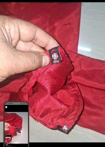 Elegant Red Dhoti Pants of 1