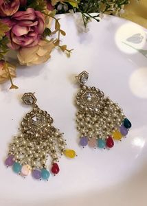 Boho Multicolor Dangle Earrings