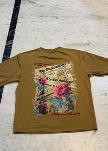 Brown Graphic T-Shirt
