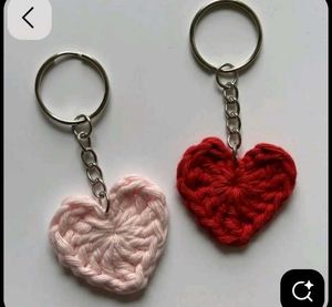 Crochet verious keychains