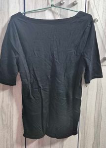 Woman Black Top