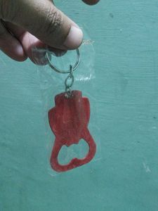 Kingfisher Keychain Bottle Opener