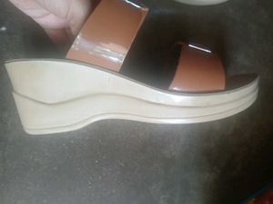 Comfortable Tan Slides for Women