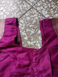 Magenta Blouse