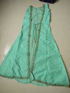 Beautiful Mint Green anarkali Set