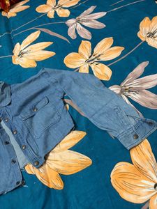 denim jacket crop style