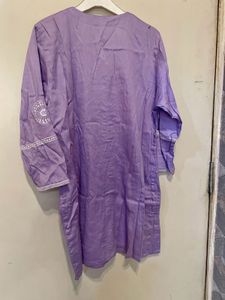Hand Embroidered Lavender Kurta