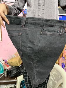 Black Denim shorts