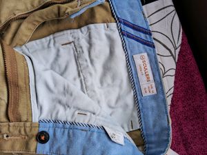 Scullers Trousers Beige Color.crew Fit 32/34 Waist