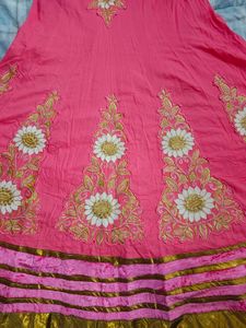 Pink Embroidered Kurta🌷