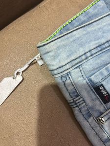 Spykar y2k blue denim shorts new with tag
