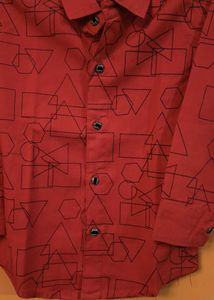 RED SHIRT WITH WHITE JEANS FOR KIDS