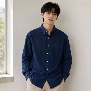 American Eagle Navy Shirt | Slim Fit | Only 1