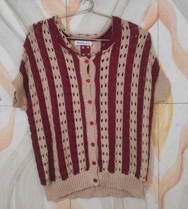 Striped Knit Cardigan